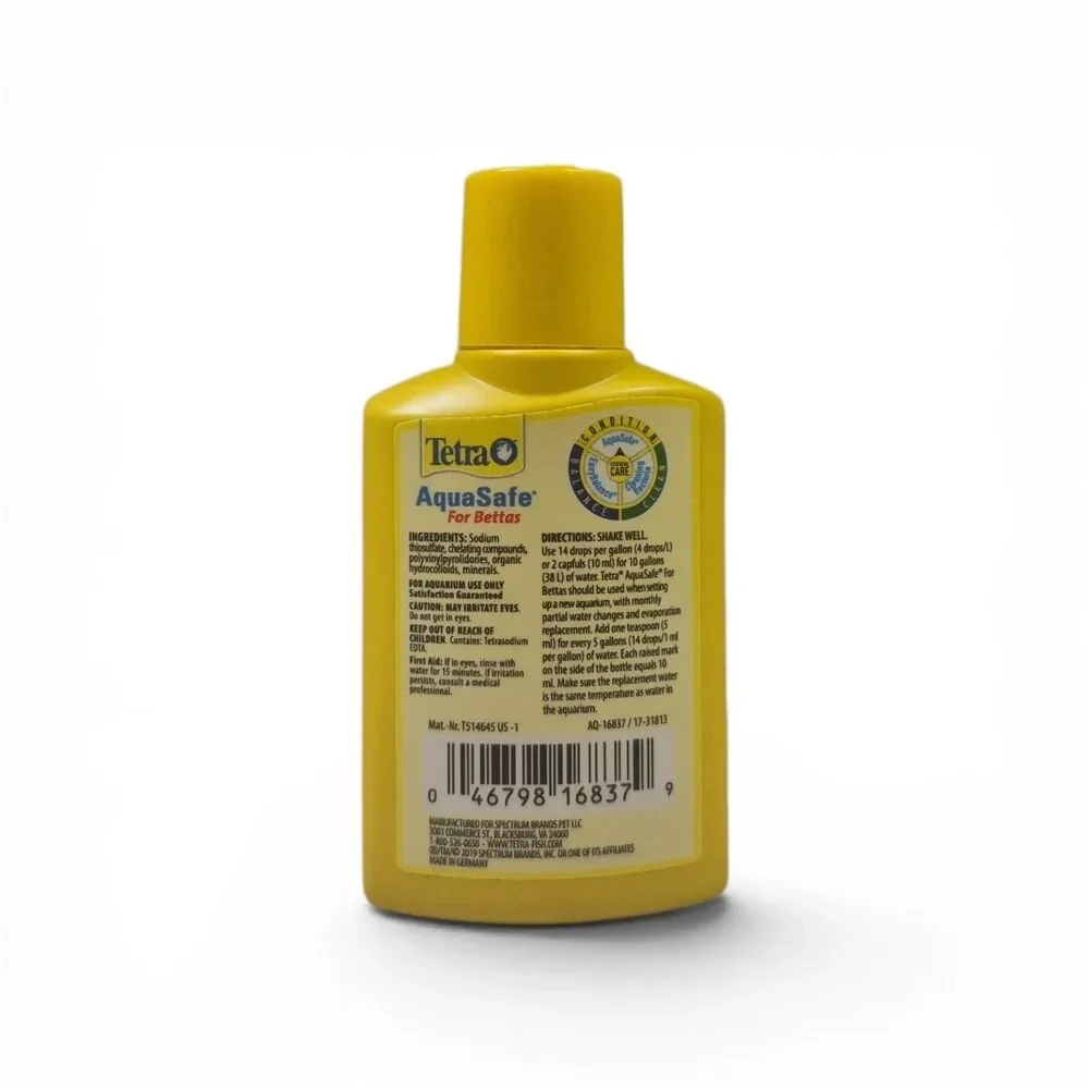 Tetra BettaSafe Aquarium Water Conditioner for Bettas, 1.69 oz - New Sealed